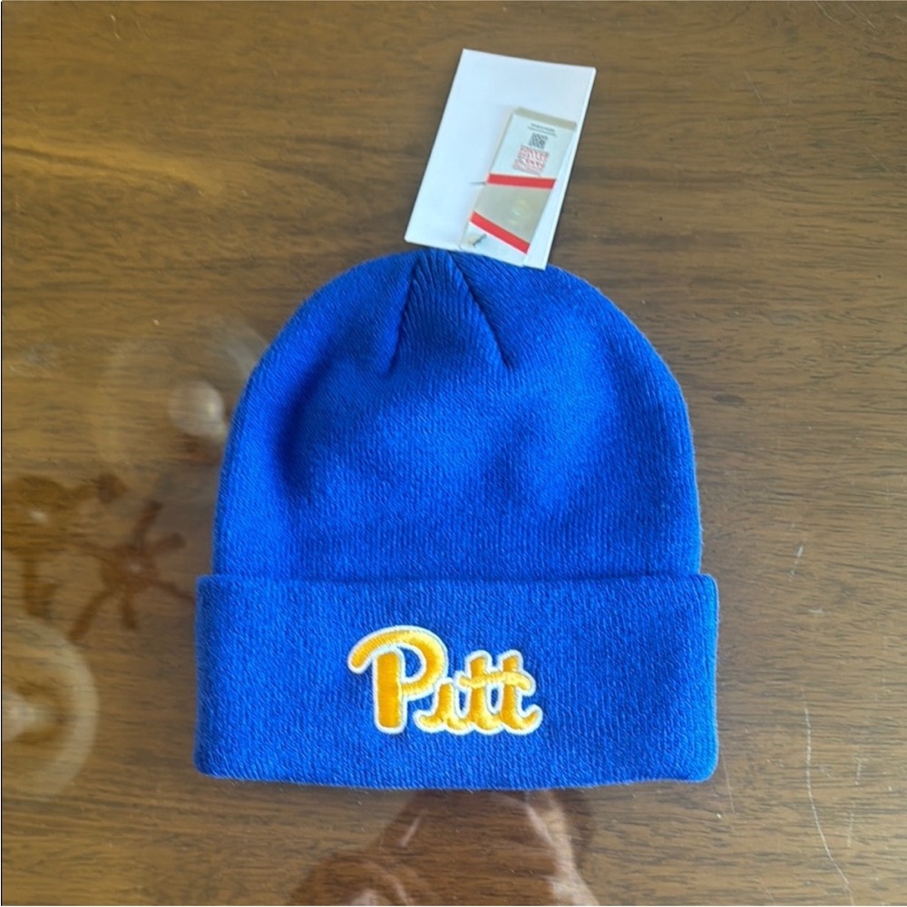 Blue Pitt Beanie